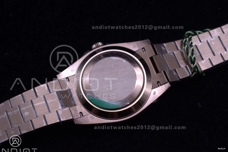 President Roman Weight Dial Bracelet RG Brown DayDate on Gain A2836 GSF 40 0414